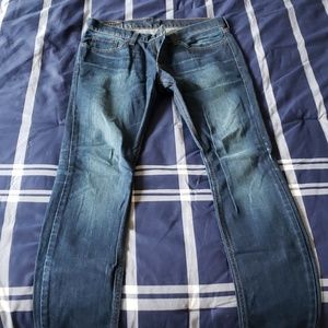 Mens 31x32 bullhead skinniest fit jeans
